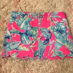 Lilly Pulitzer skort-size 6 NWOT